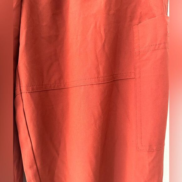 Old Navy Extra High-Waisted StretchTech Rust Cargo Jogger Gym Pants size Small - Picture 14 of 14